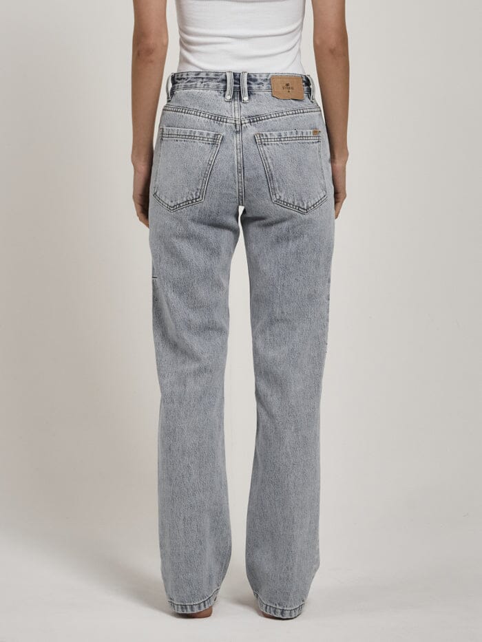 Rachel Mid Straight Jean - Garage Blue