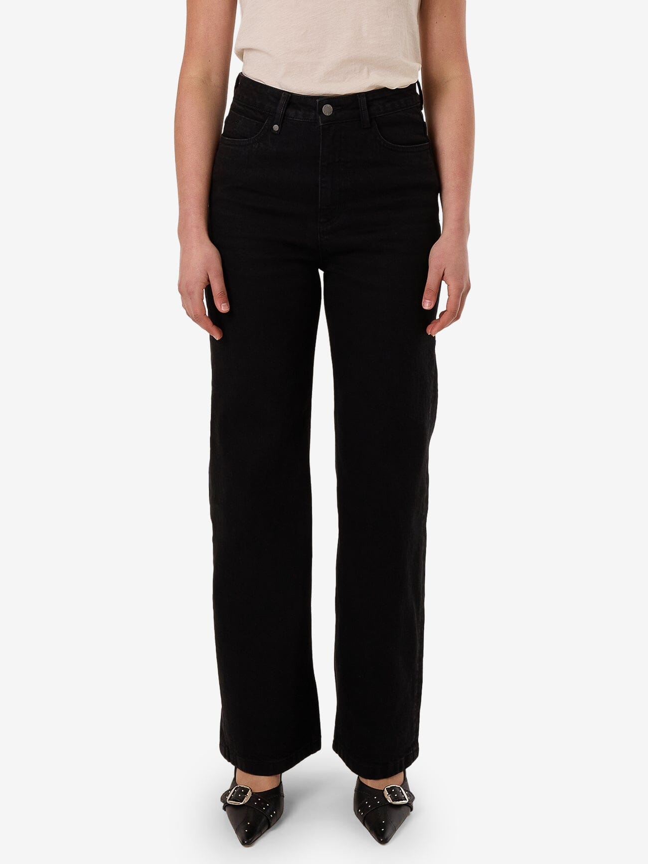 Cherry Stretch Jean - Black Rinse 4