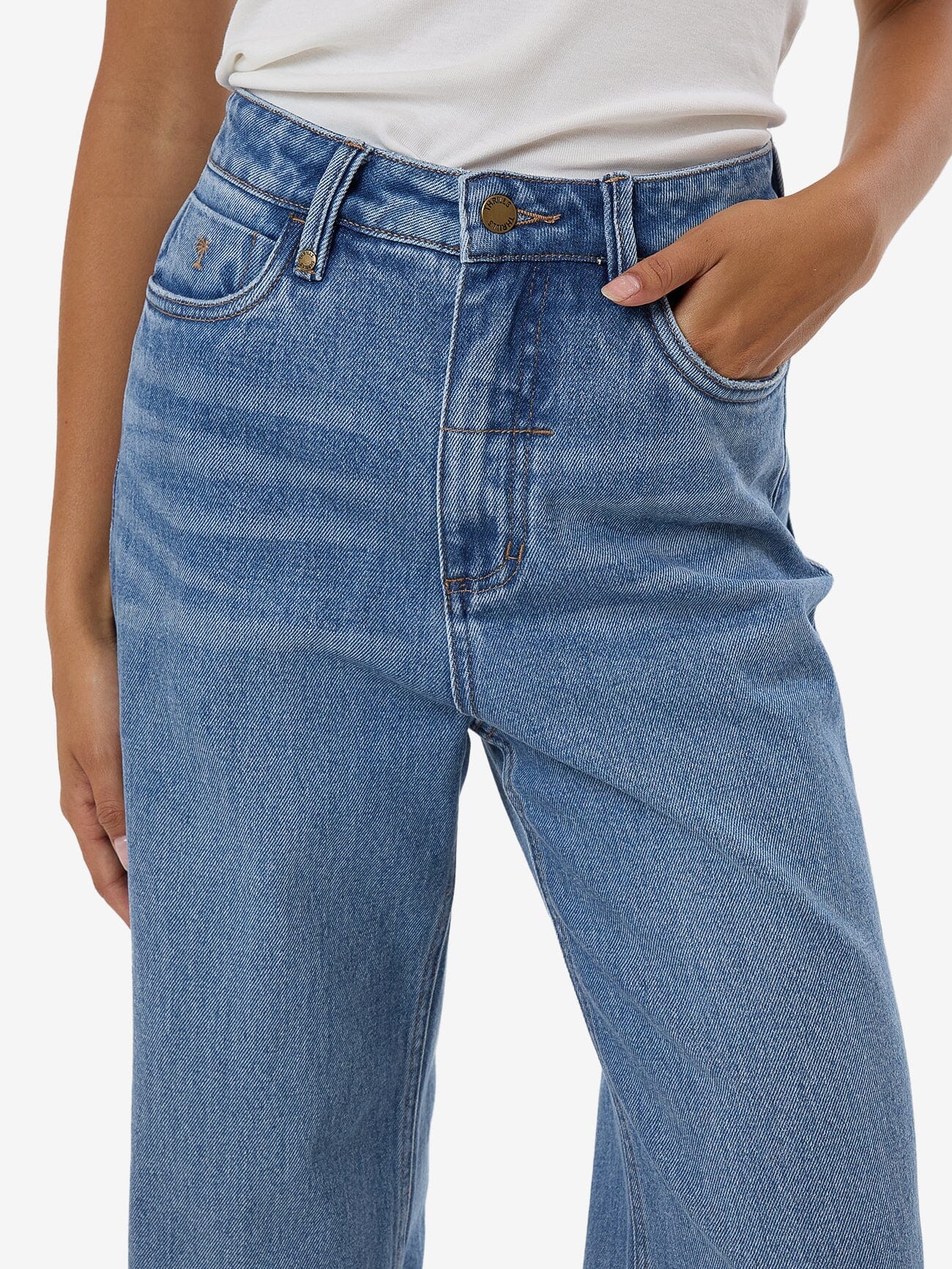 Cherry Stretch Jean - Dark Dust Blue 4