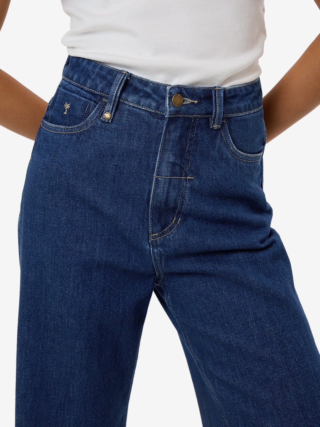 Cherry Stretch Jean - Union Blue 4