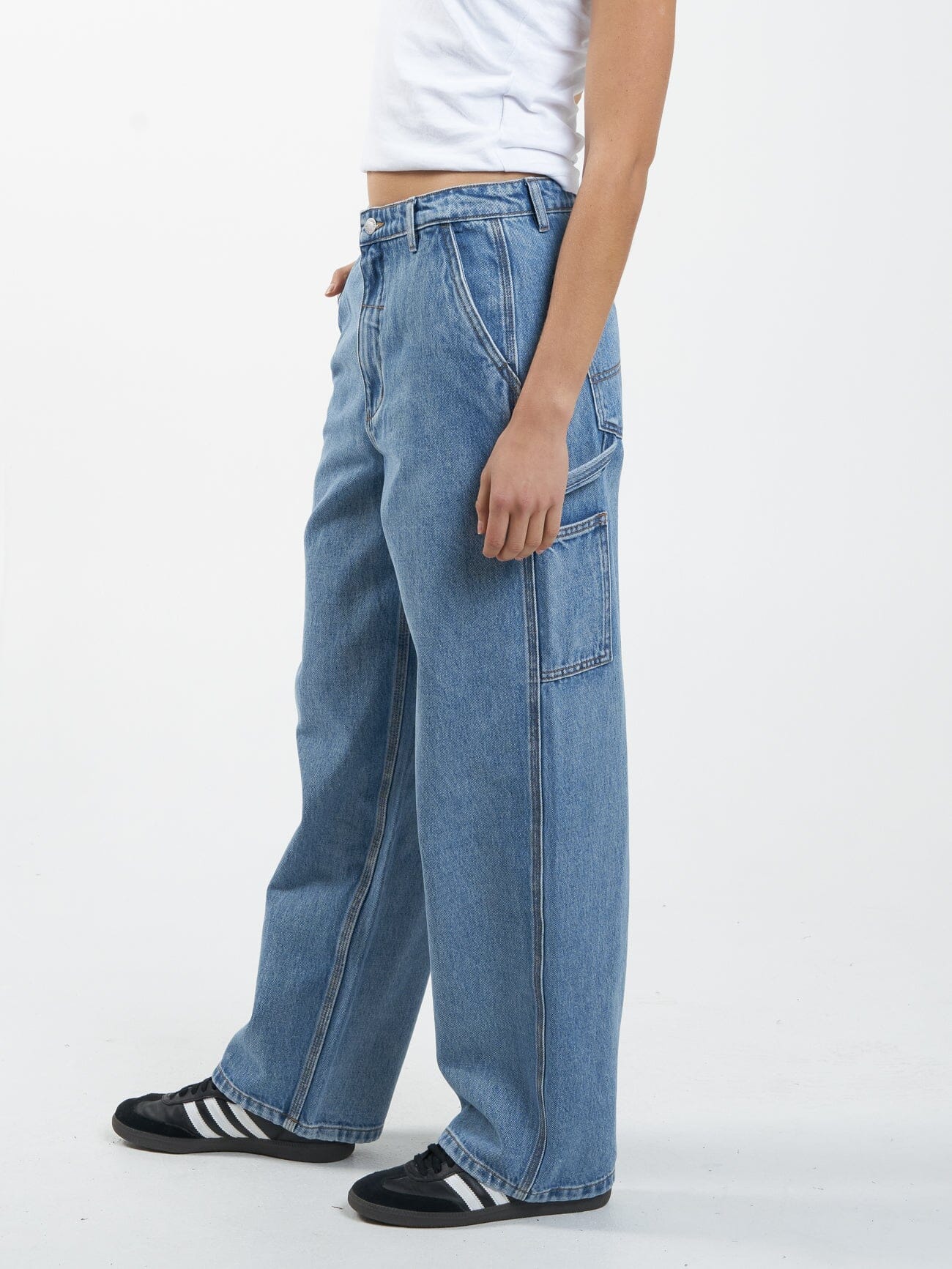 Slouch Carpenter Jean - Vintage Timeworn Blue