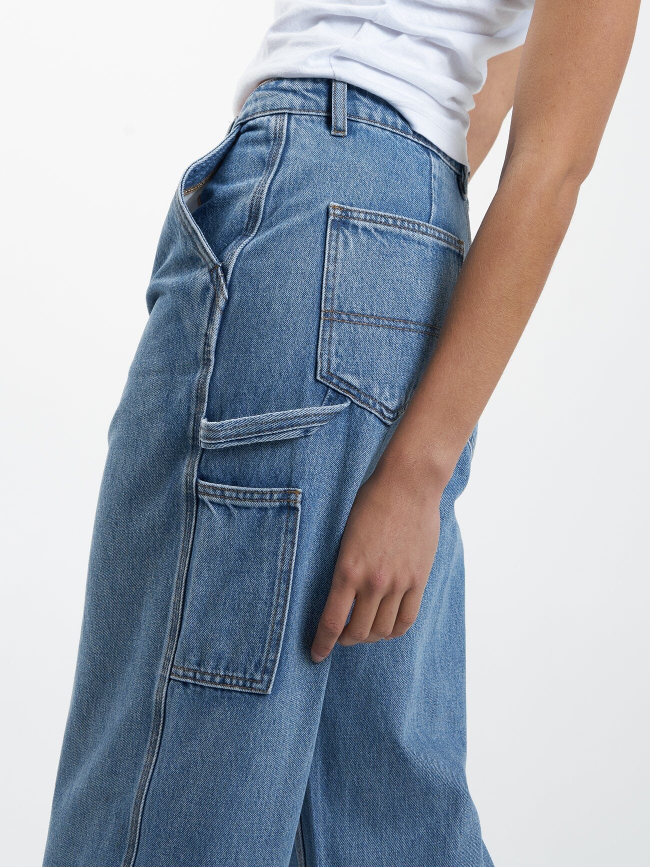 Slouch Carpenter Jean - Vintage Timeworn Blue