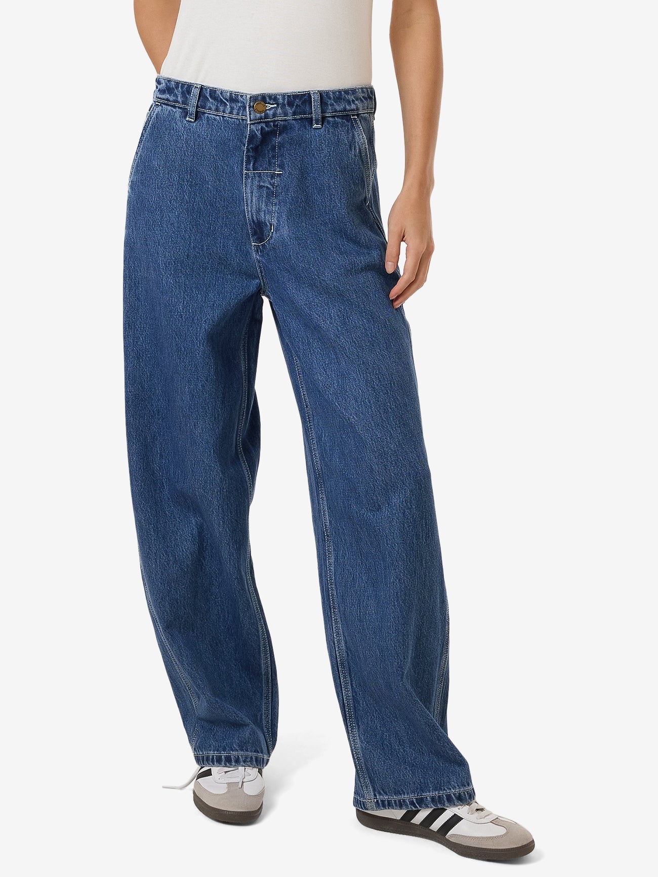 Slouch Carpenter Jean - Double Rinsed Blues 4