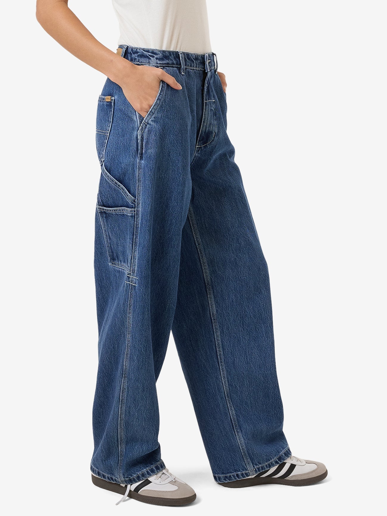 Slouch Carpenter Jean - Double Rinsed Blues 4