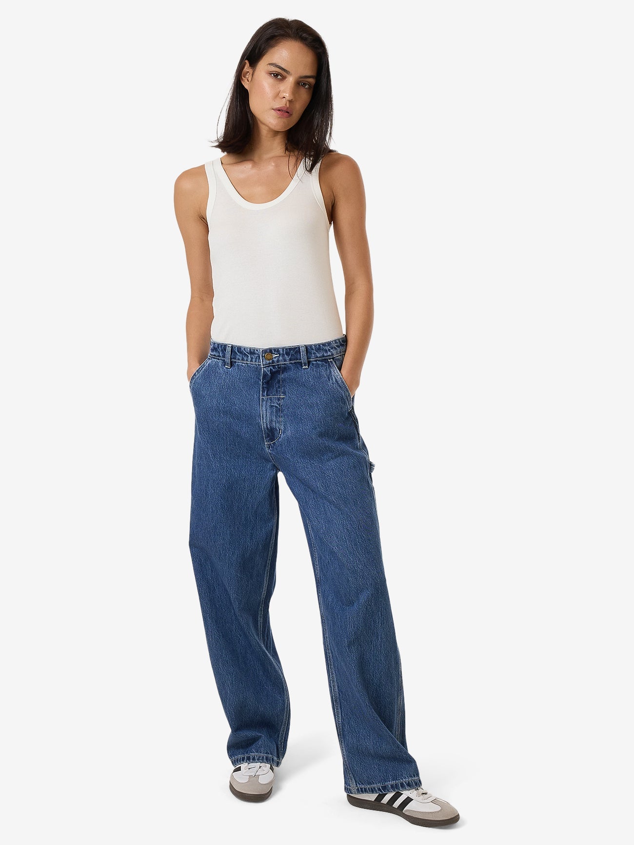 Slouch Carpenter Jean - Double Rinsed Blues 4