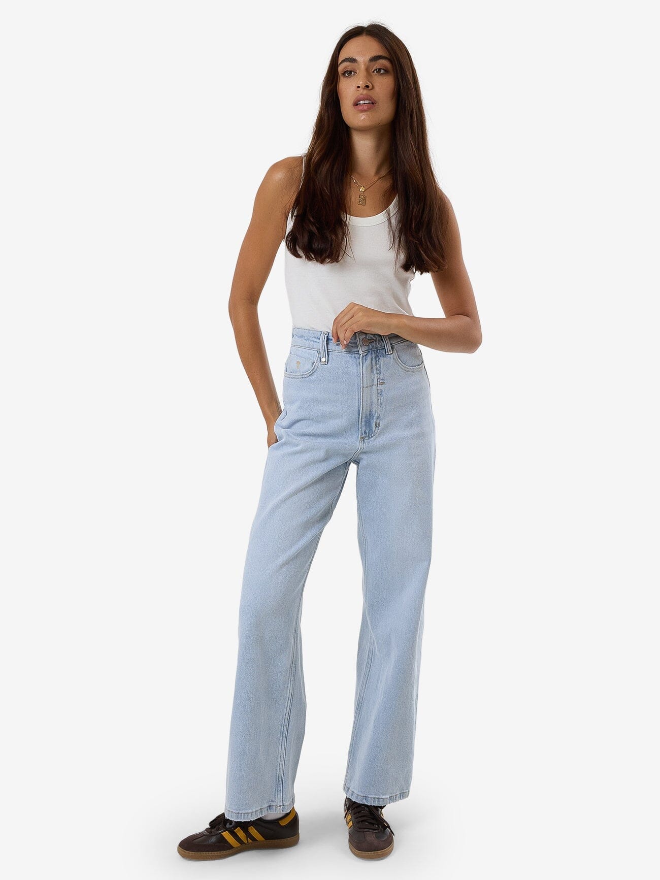 Holly Stretch Jean - Light Ash Blue