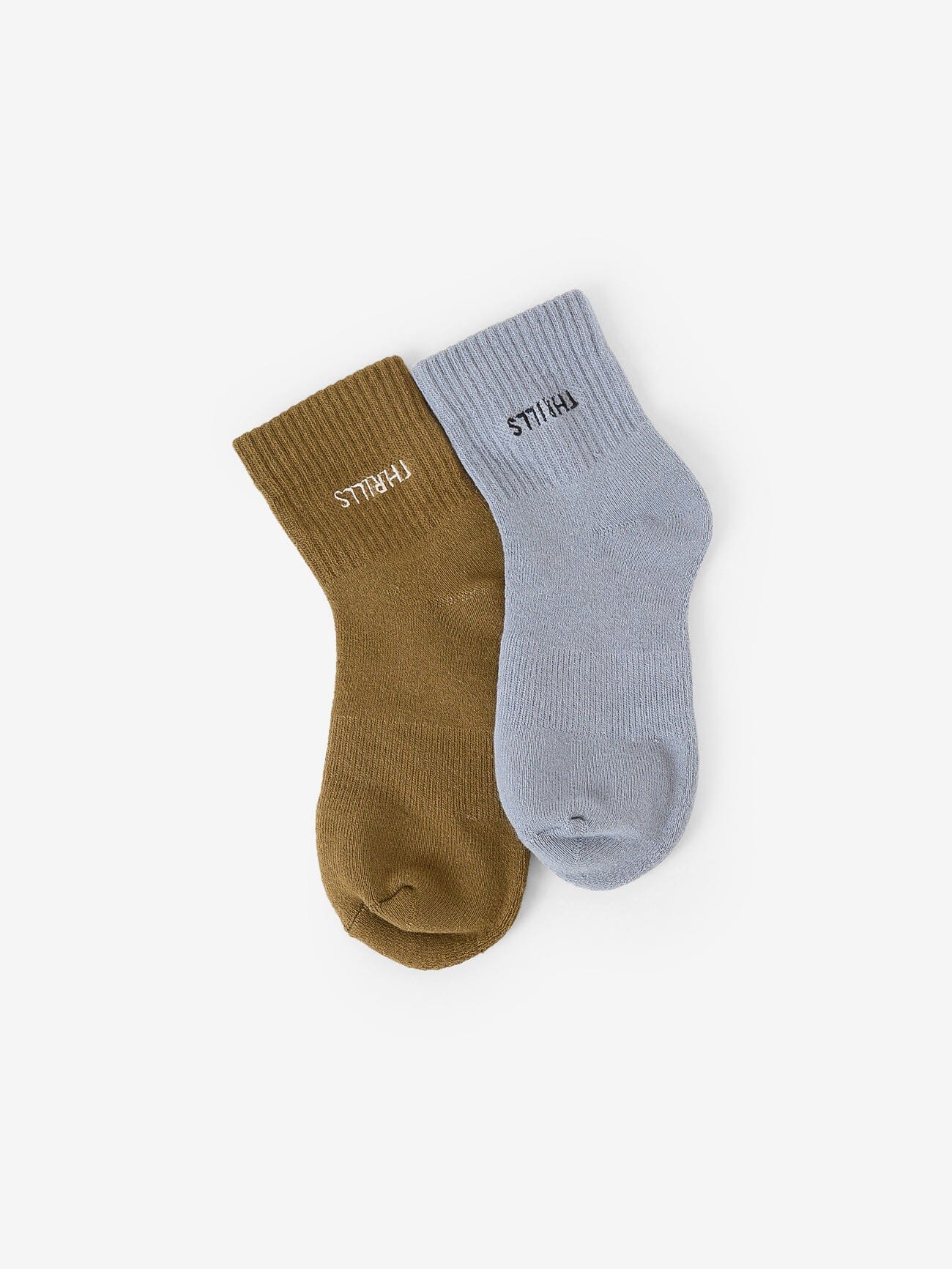 Minimal Thrills 2 Pack Sock - Iceberg - Tarmac