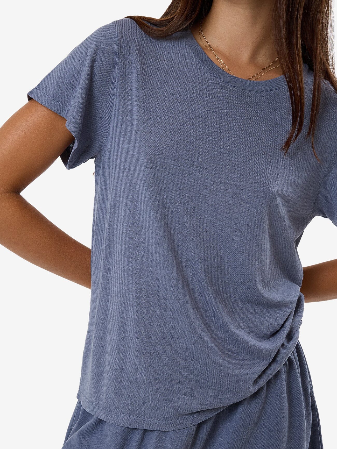 Hemp Everyday Tee - Folkstone Grey 4