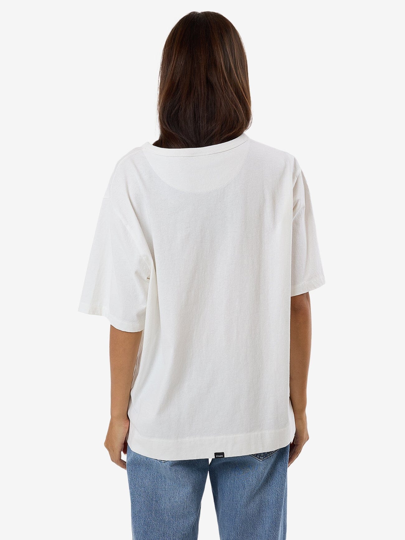 売れ筋商品|||ホルツワイラー Tシャツ レディース トップス TUCKER TEE UNISEX - Basic T-shirt - white Buy Ecru White Relaxed Fit Boxy 100% Cotton Slouch Shoulder