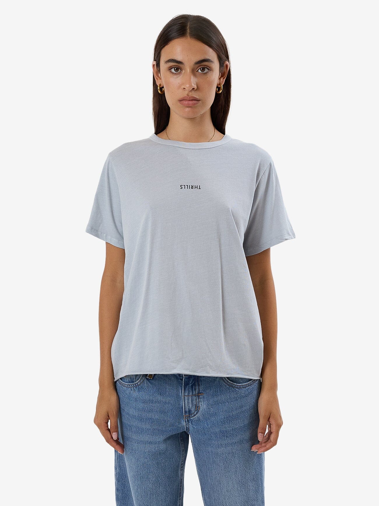 Minimal Thrills Relaxed Tee - Iceberg 4