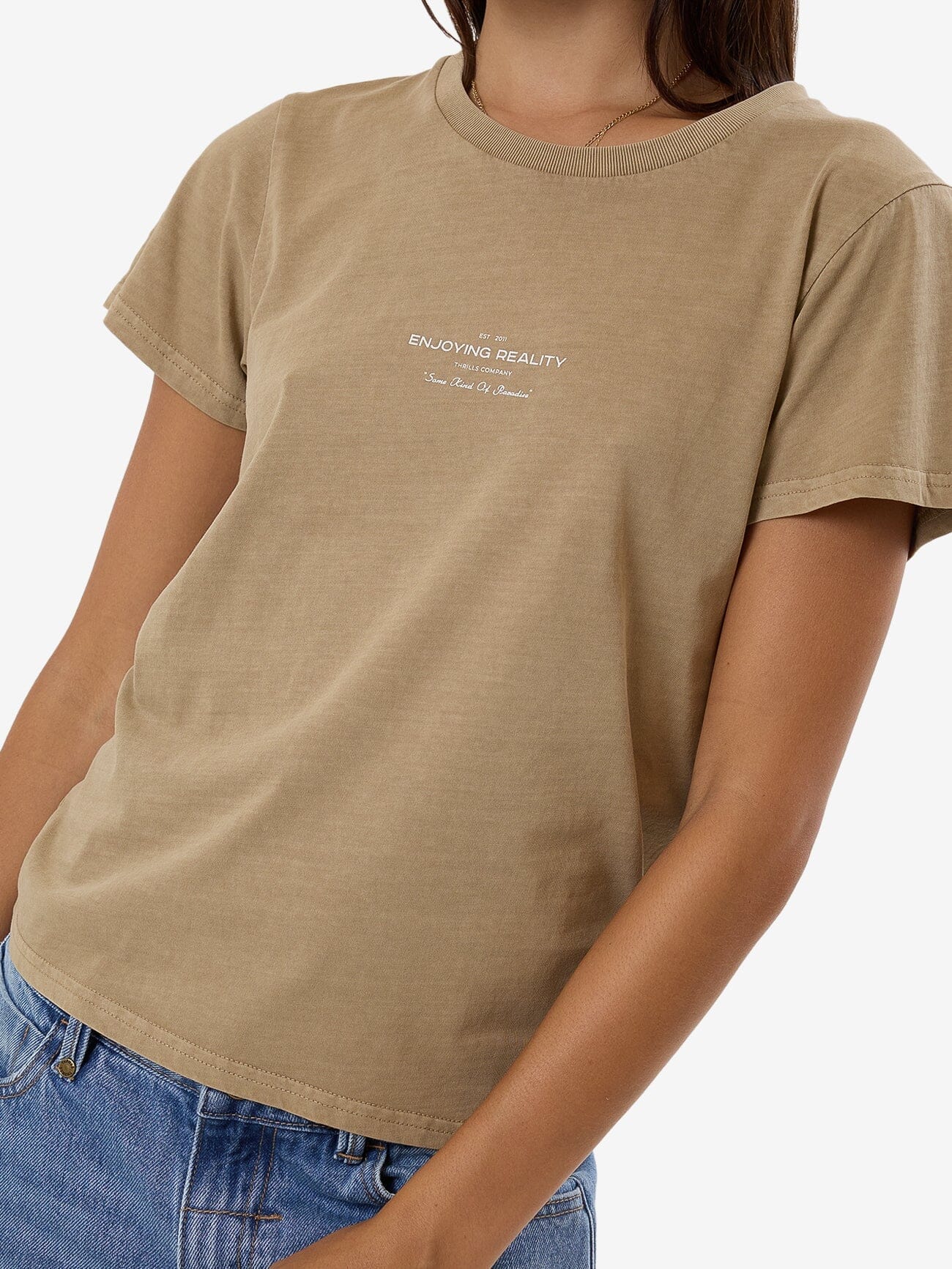 Acclaim Everyday Tee - Tan