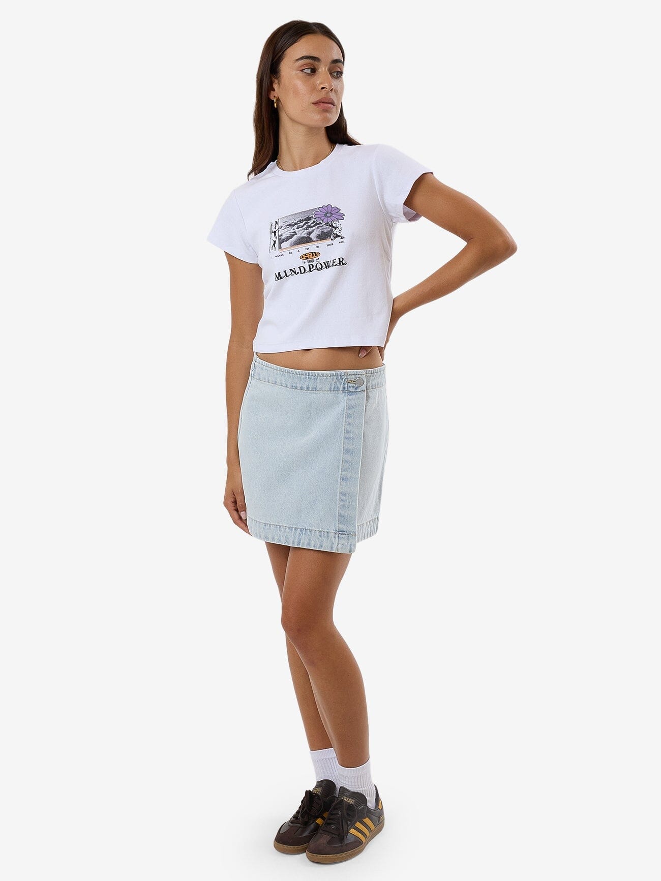 Expansions Mini Tee - Heritage White