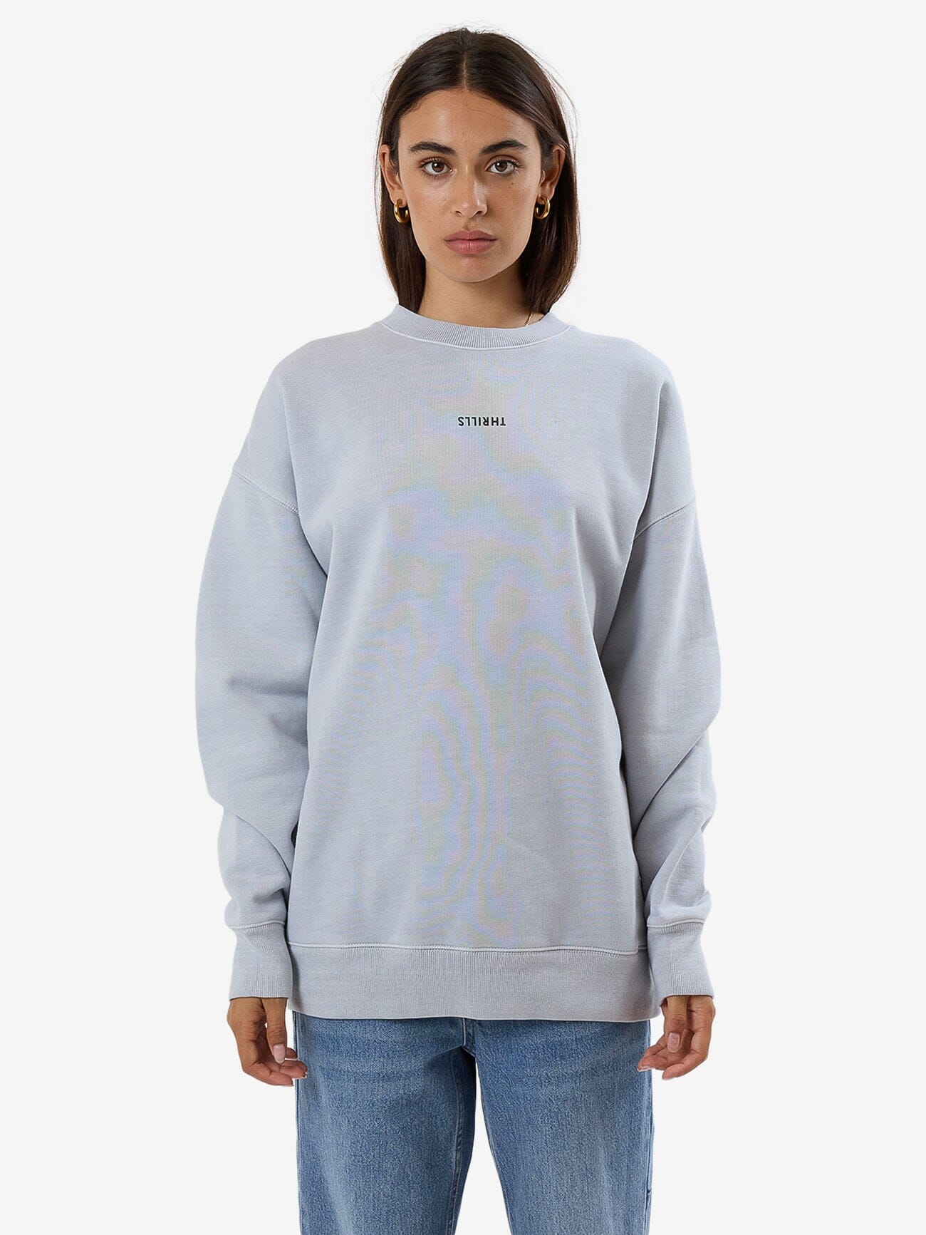 Minimal Thrills Slouch Crew - Iceberg