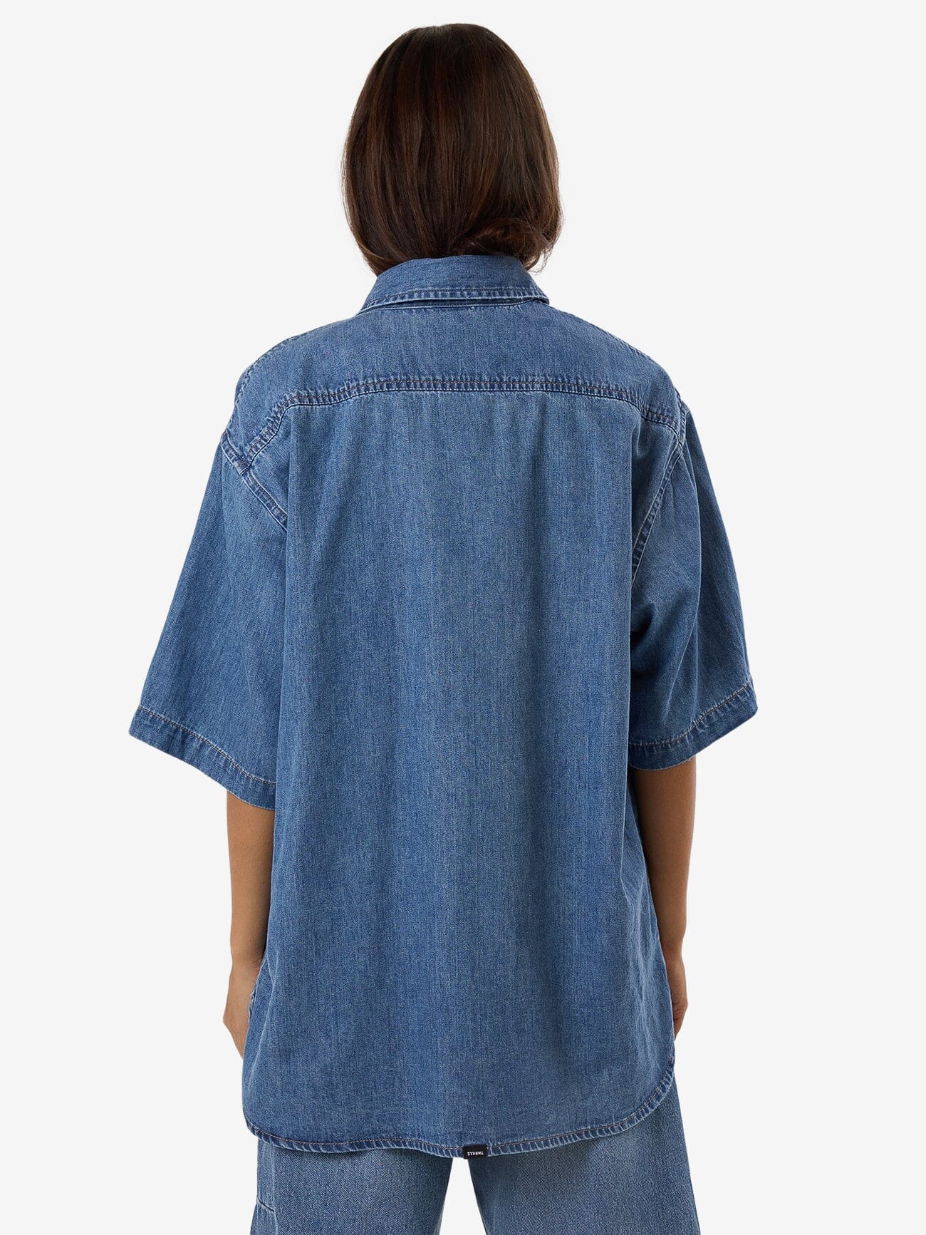 Darian Denim Shirt - Dark Dust Blue 4