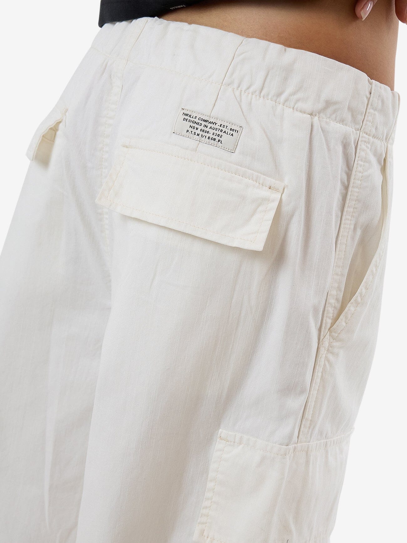 Scout Cargo Jort - Vapour White