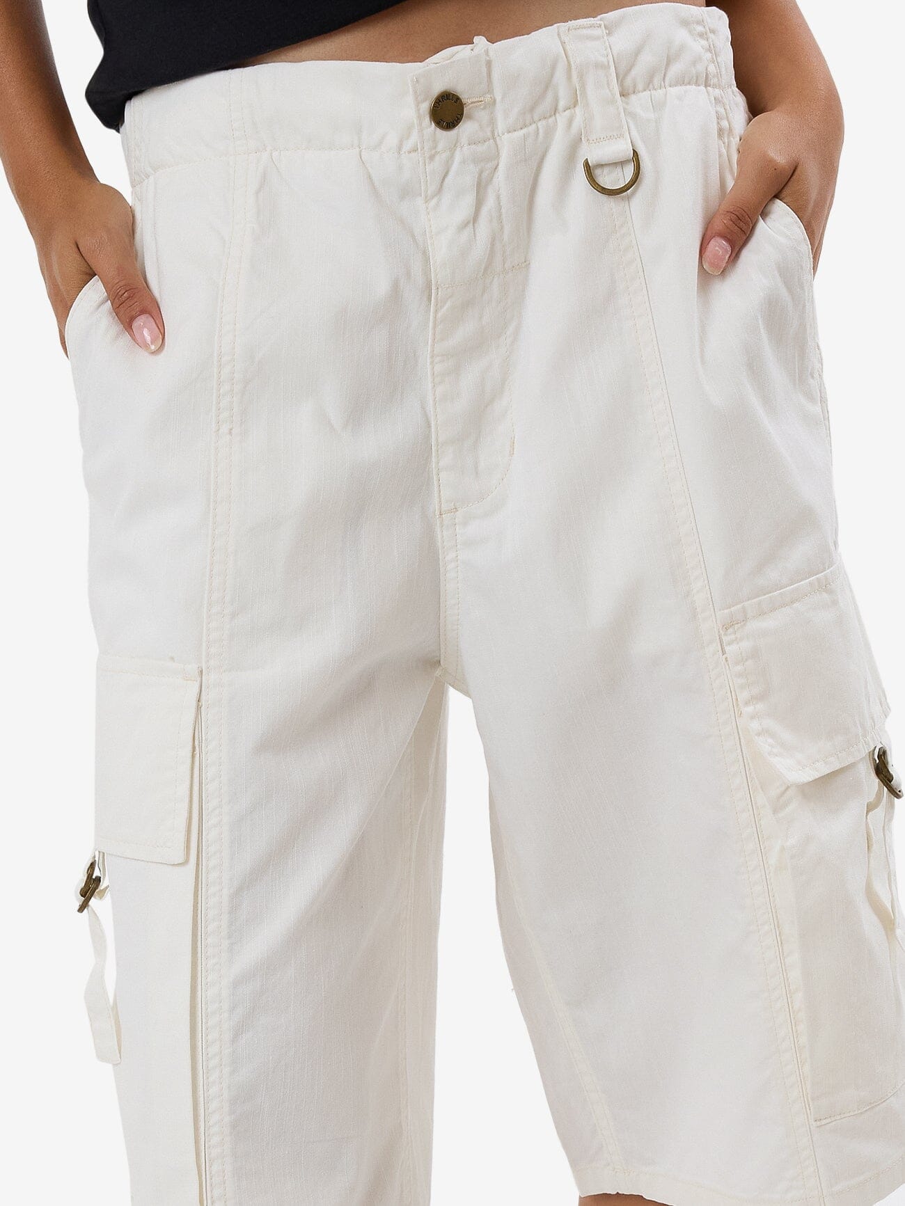 Scout Cargo Jort - Vapour White 4