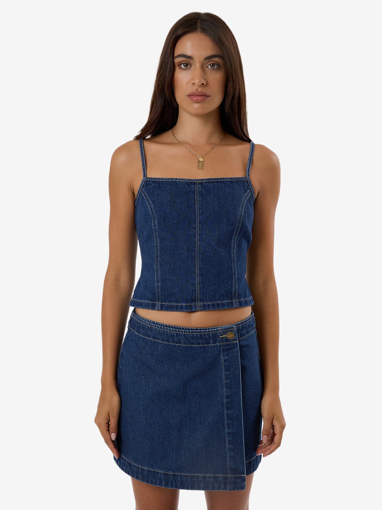 Rory Denim Top - Union Blue 4