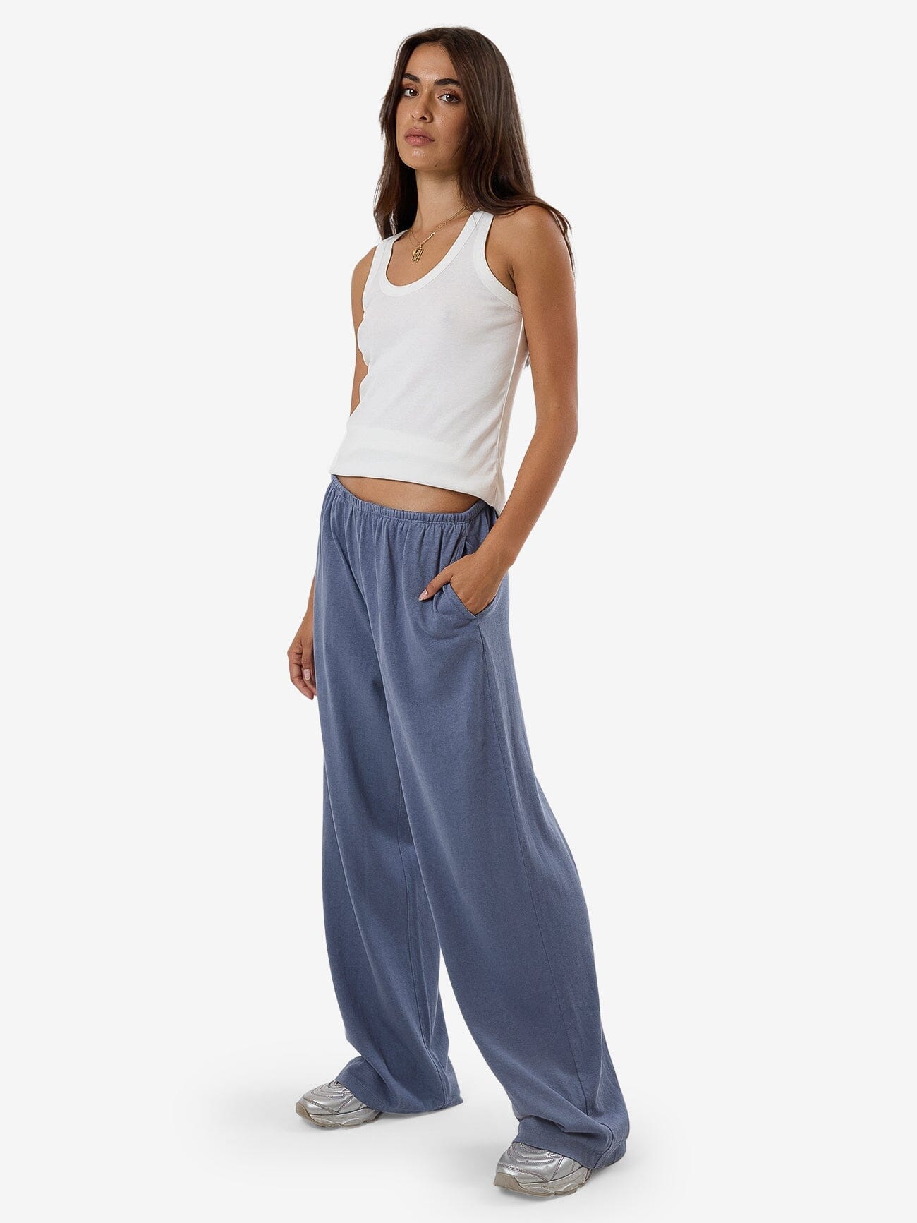 Hemp Relax Pant - Folkstone Grey