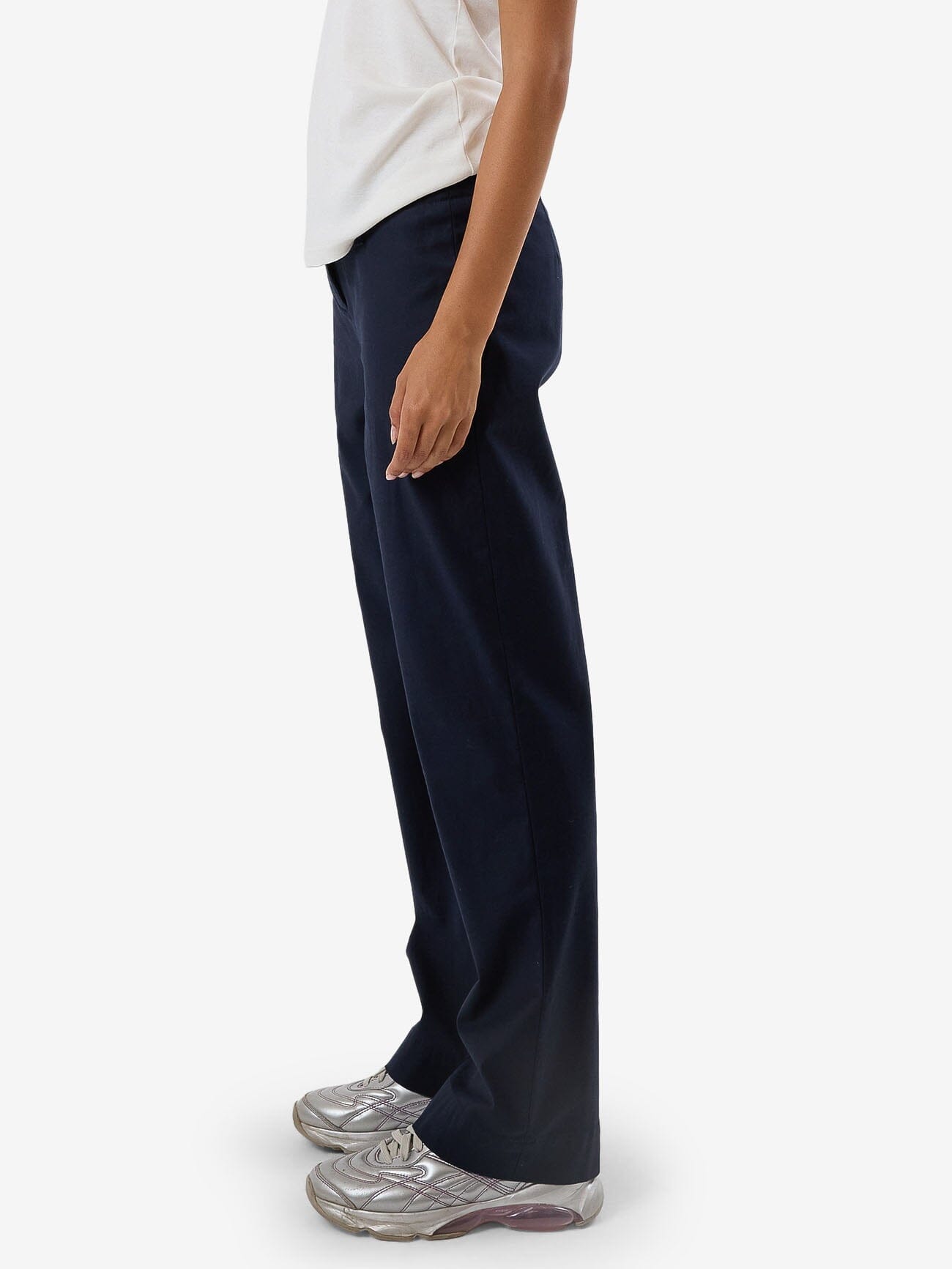 Brit Cotton Sateen Pant - Oxford Blue