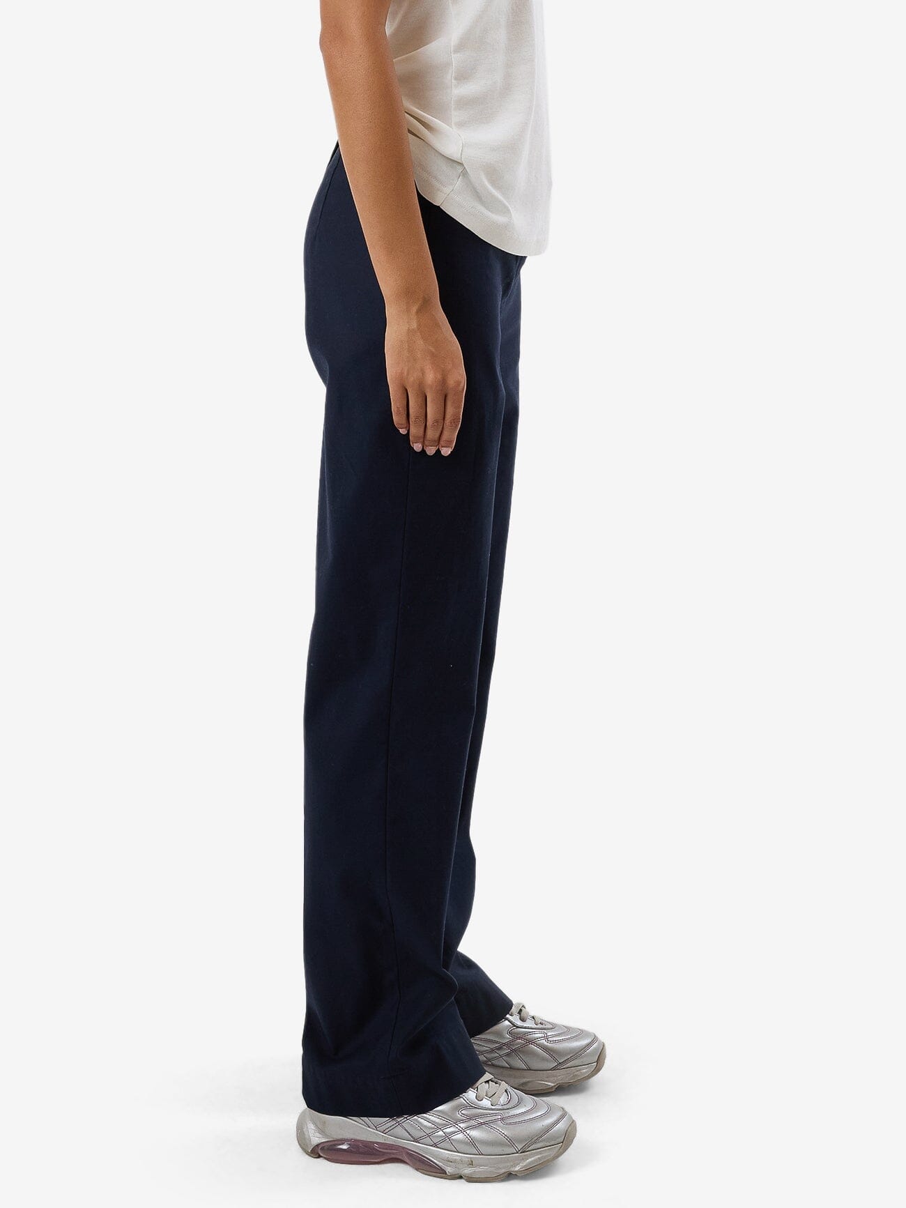 Brit Cotton Sateen Pant - Oxford Blue