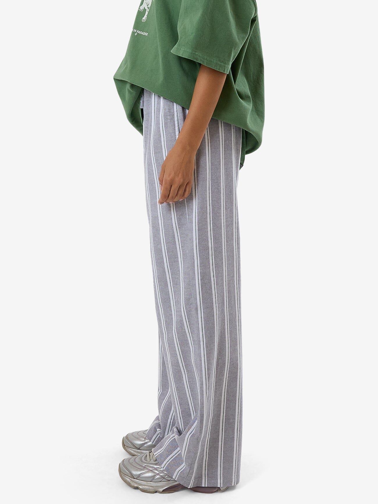 Bex Drawstring Pant - Evergreen