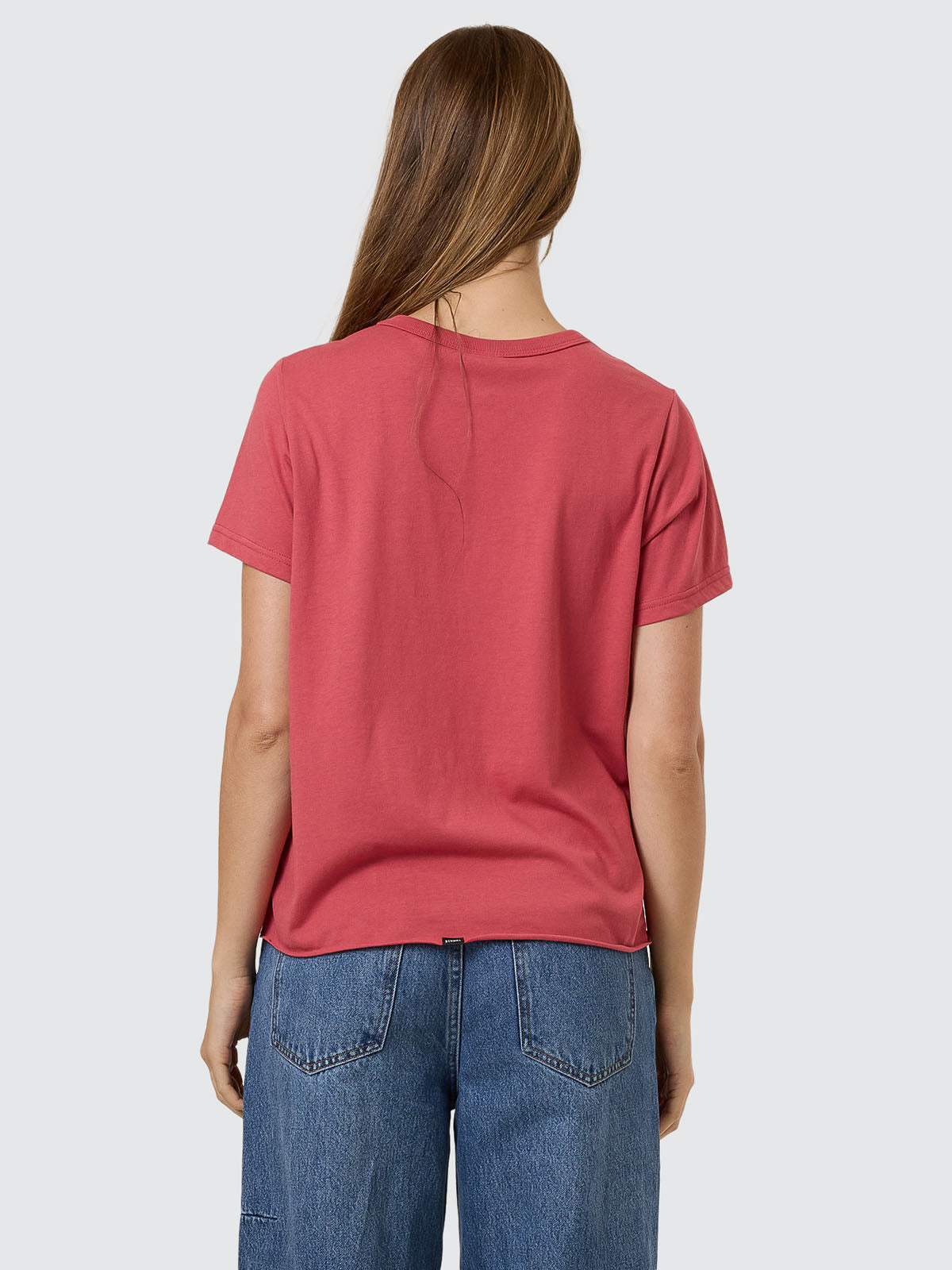 Minimal Thrills Relaxed Tee - Redwood 4