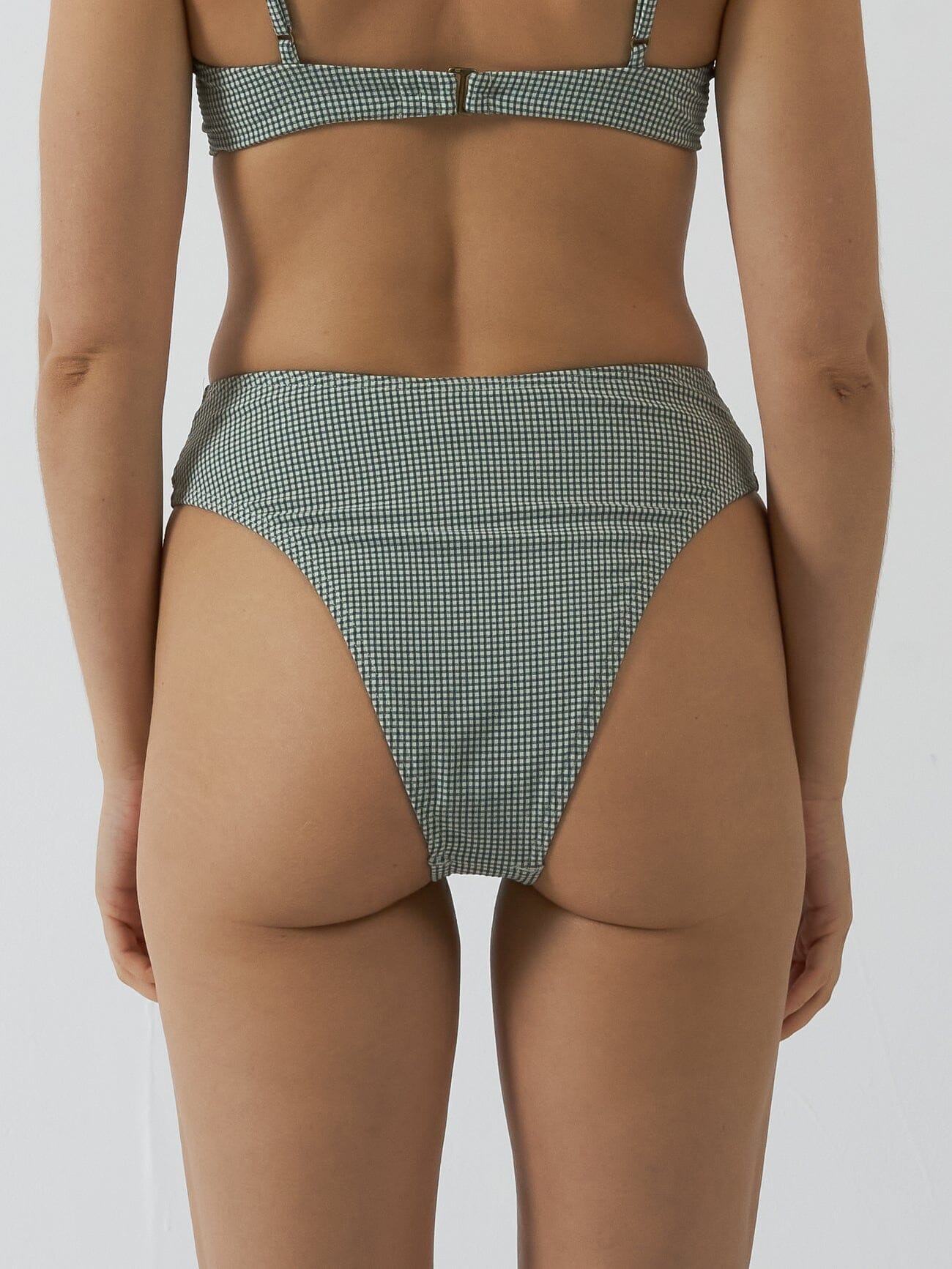 Levitation 90's High Cut Bikini Bottom - Pistachio