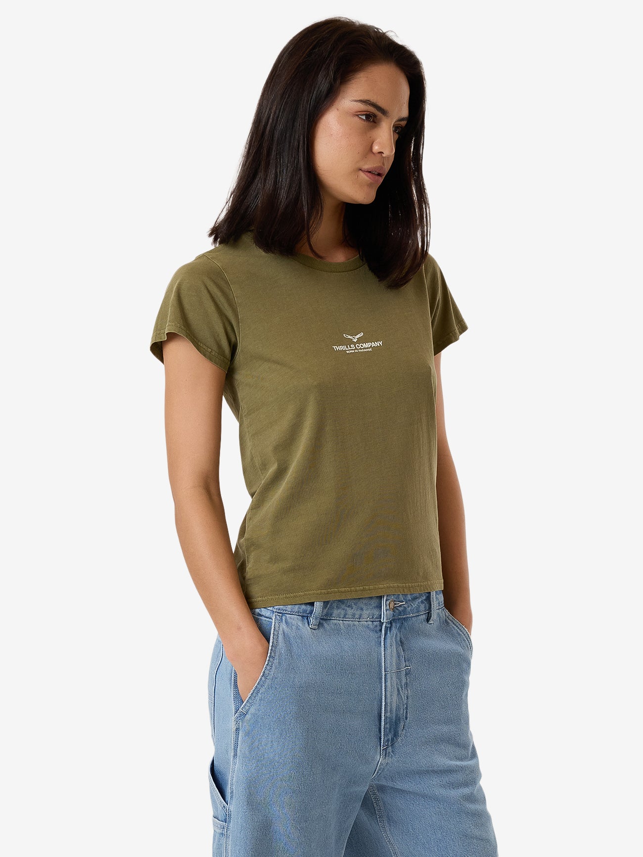 Emblem Of Strength Everyday Tee - Olive 4