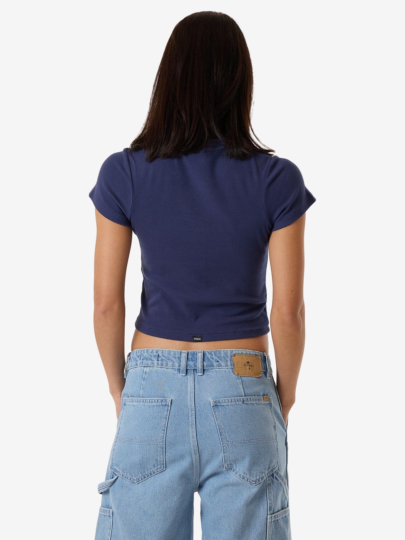 Poppy Portal Mini Tee - Estate Blue 4