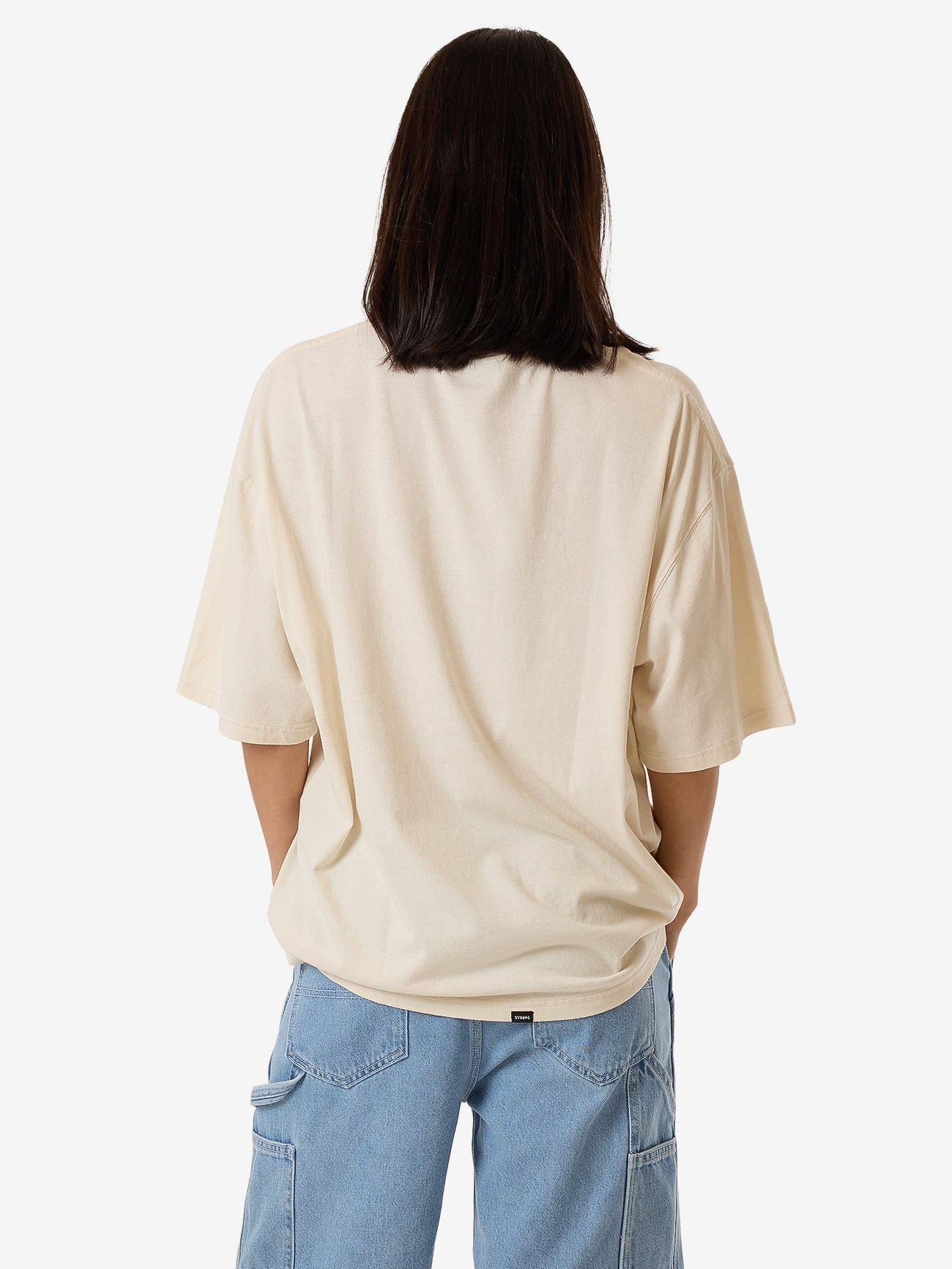 Corsage Oversized Tee - Heritage White 4