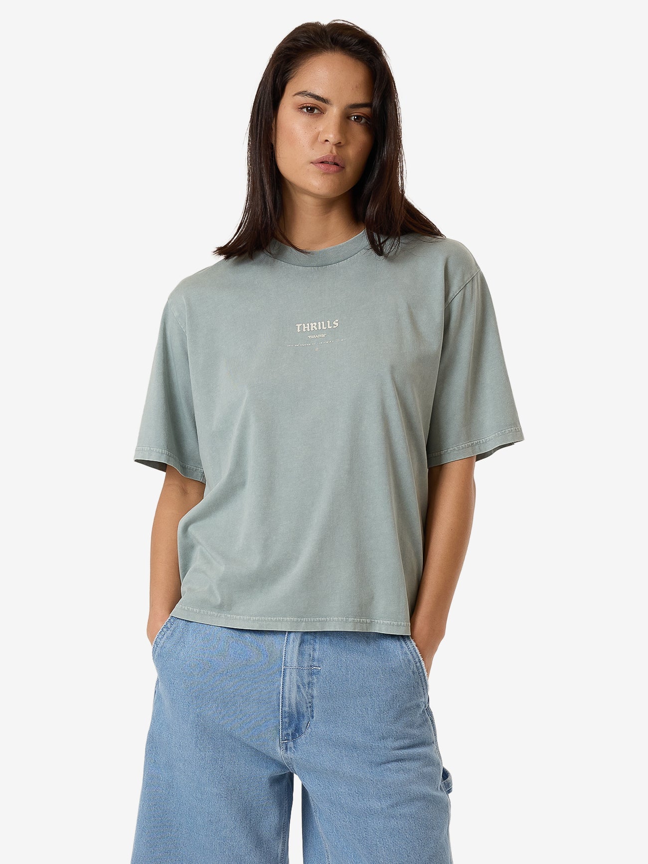 Cache Square Tee - Stormy Sea 4