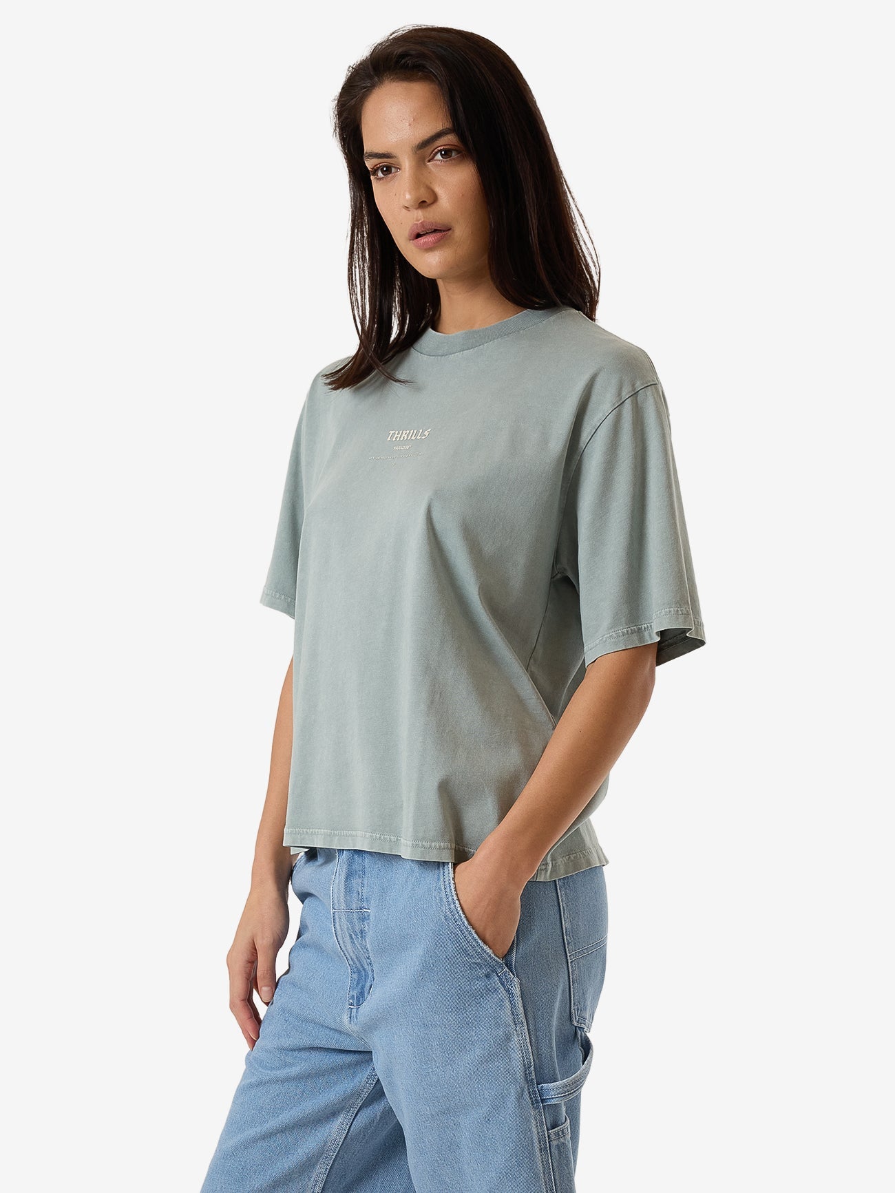 Cache Square Tee - Stormy Sea 4