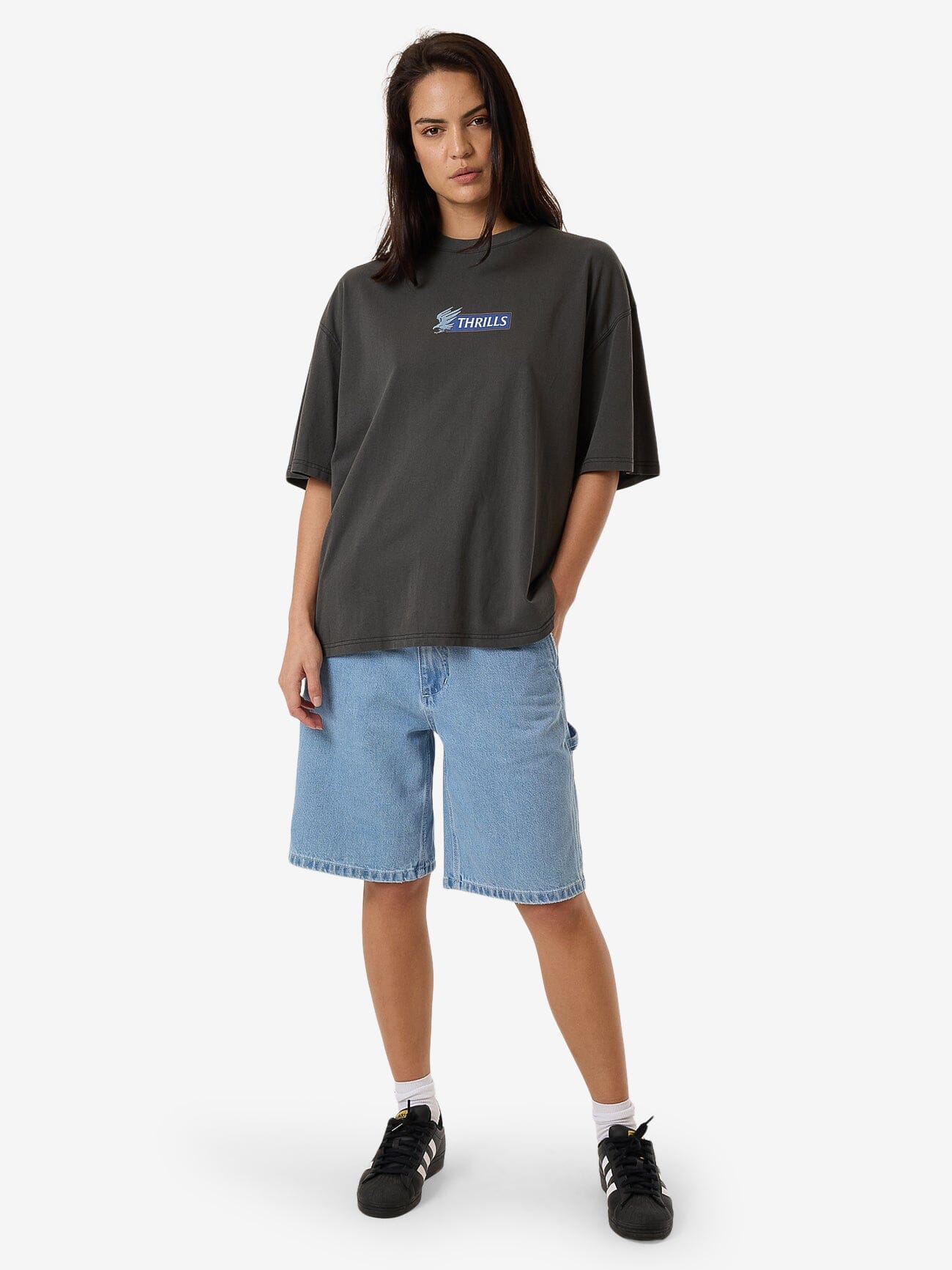 Allegiance Oversized Tee - Merch Black 4