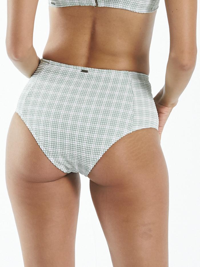 Studio High Waist Bikini Bottom - Mint