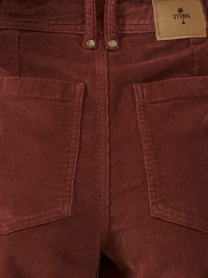 Koko Cord Short - Burnt Henna