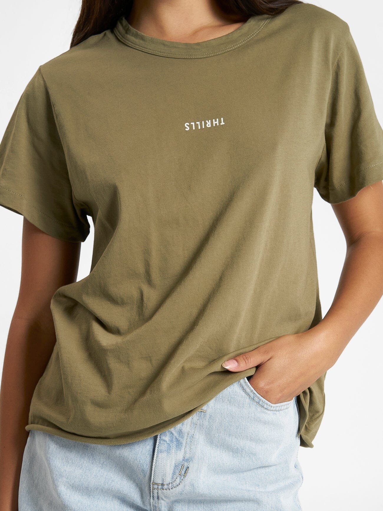 Minimal Thrills Relaxed Tee - Aloe