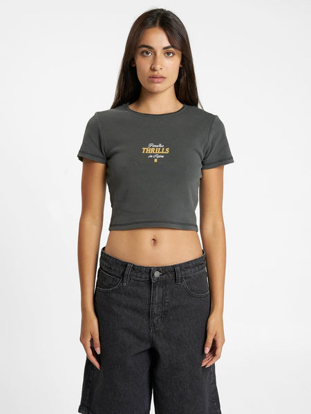Sessions Baby Tee - Merch Black | Thrills Co. | Thrills Co. USA