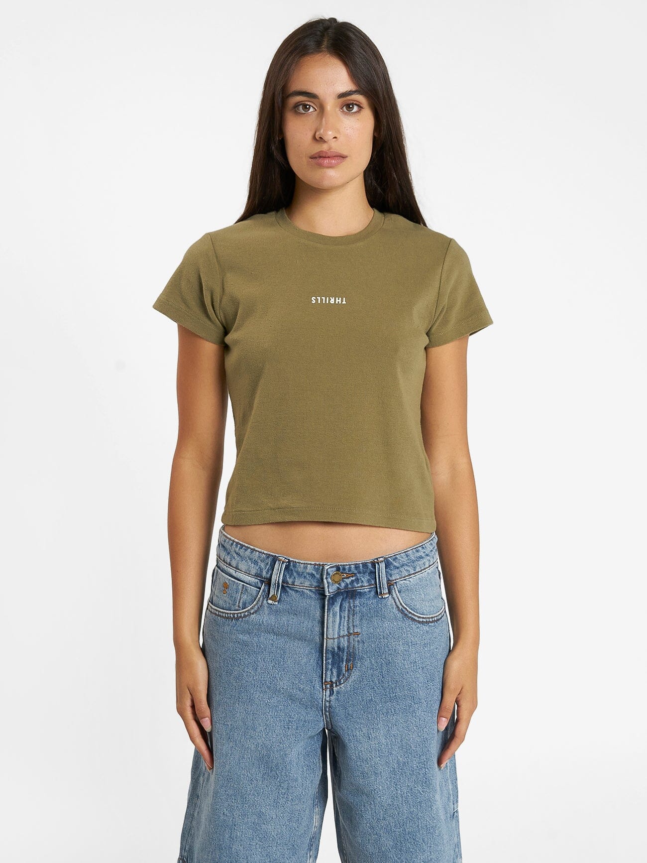 Minimal Thrills Mini Tee - Aloe