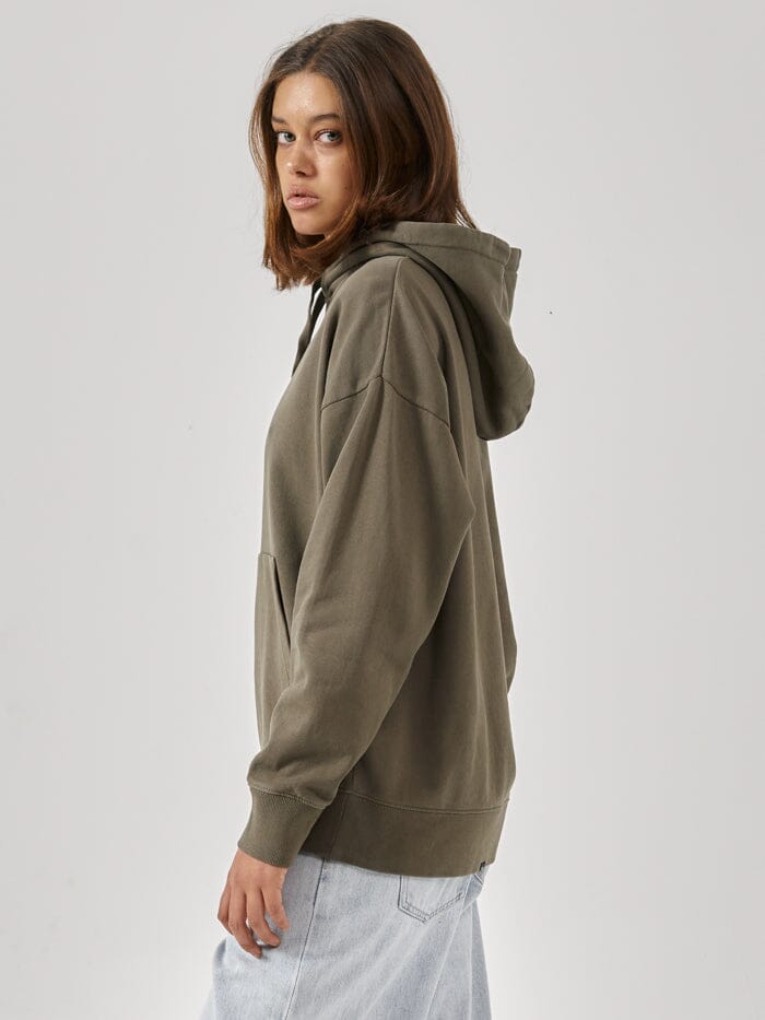 Thrills Workwear Fleece Hood - Tarmac