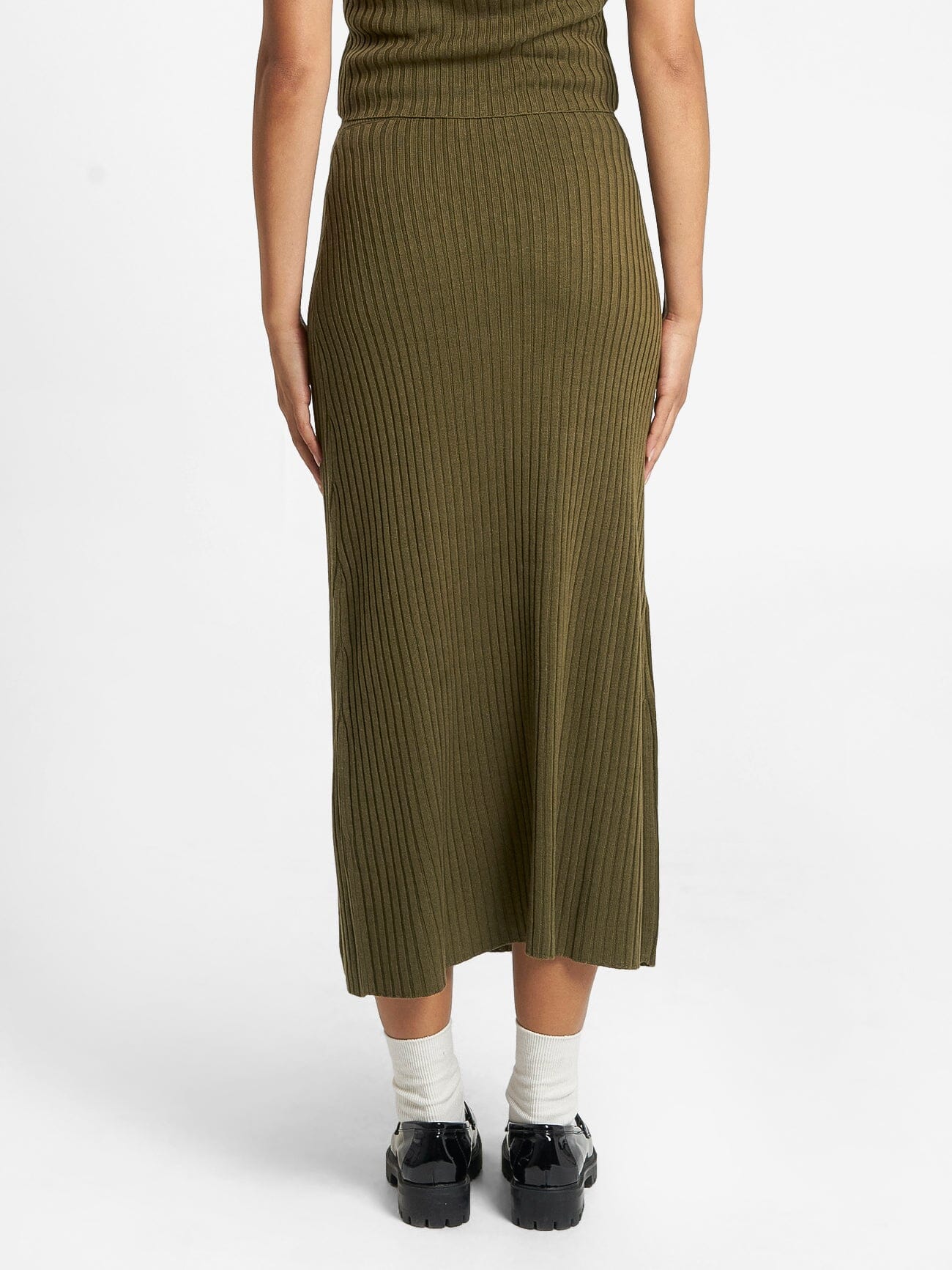 Bronte Knit Skirt - Tarmac