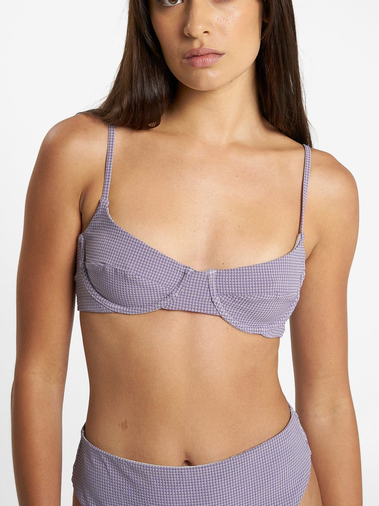 Paradise Code Underwire Bikini Top - Storm Grey