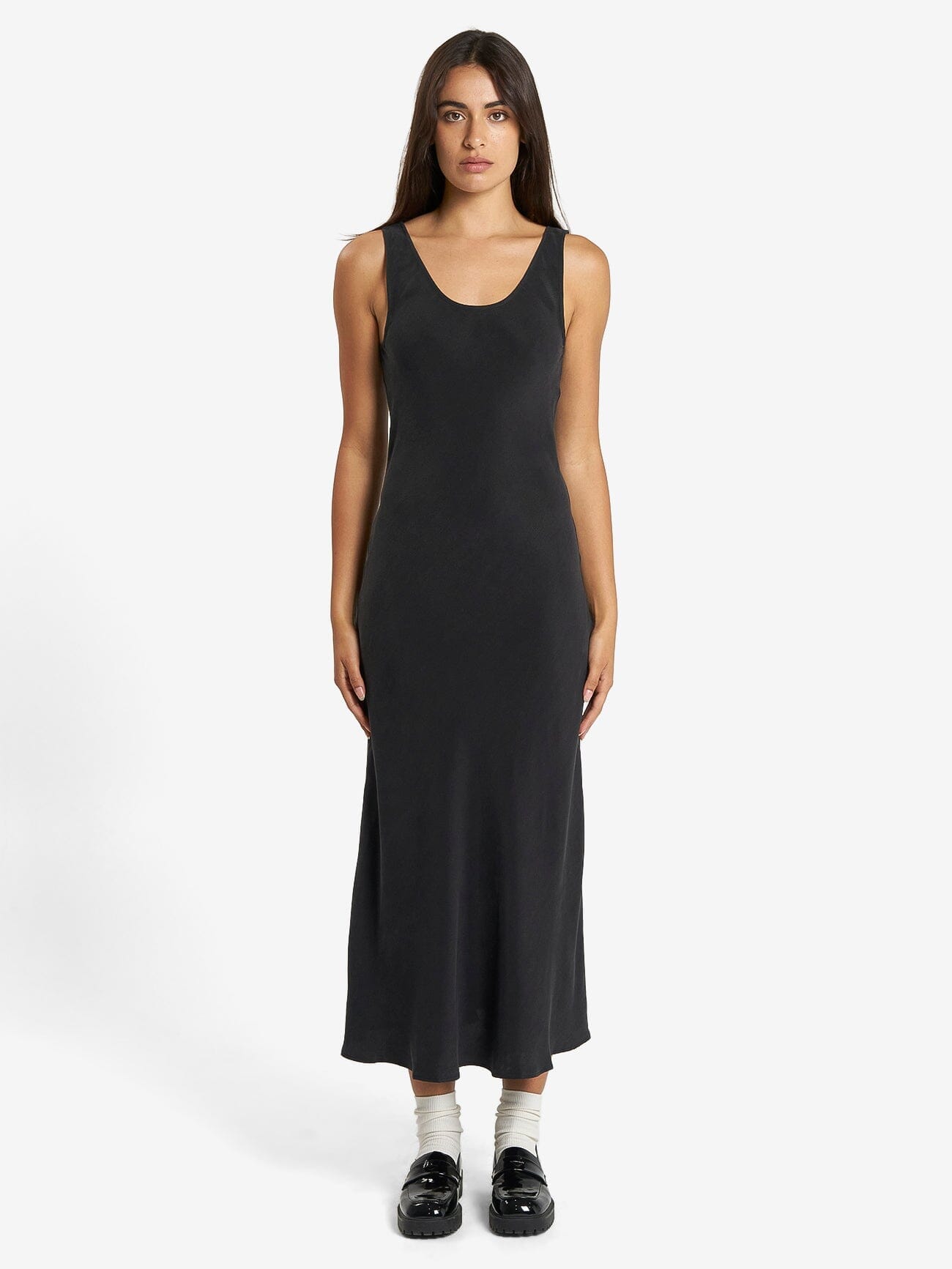 Nerissa Slip Dress - Antique Black