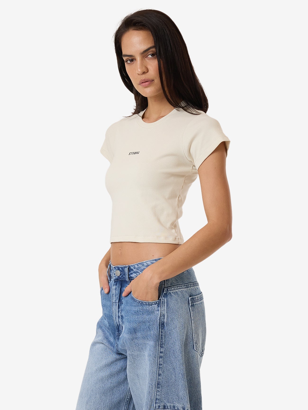 Minimal Thrills Mini Tee - Heritage White 4