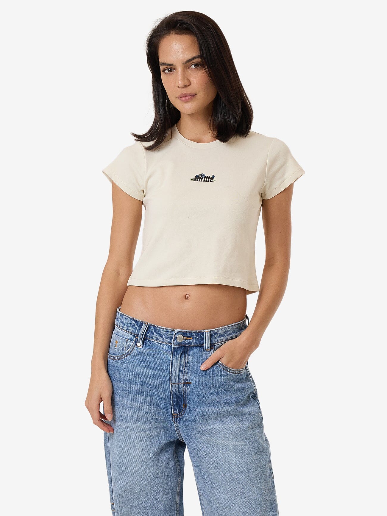 Natural Thrills Mini Tee - Heritage White 4