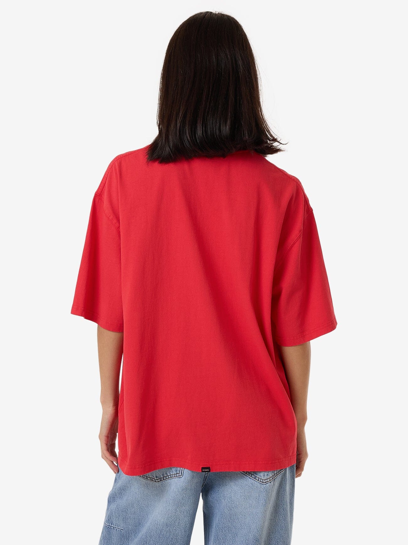 Arena Oversized Tee - Flame Red 4