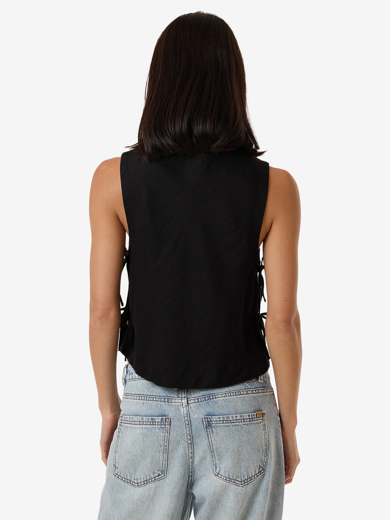 Ember Tie Top - Black 4