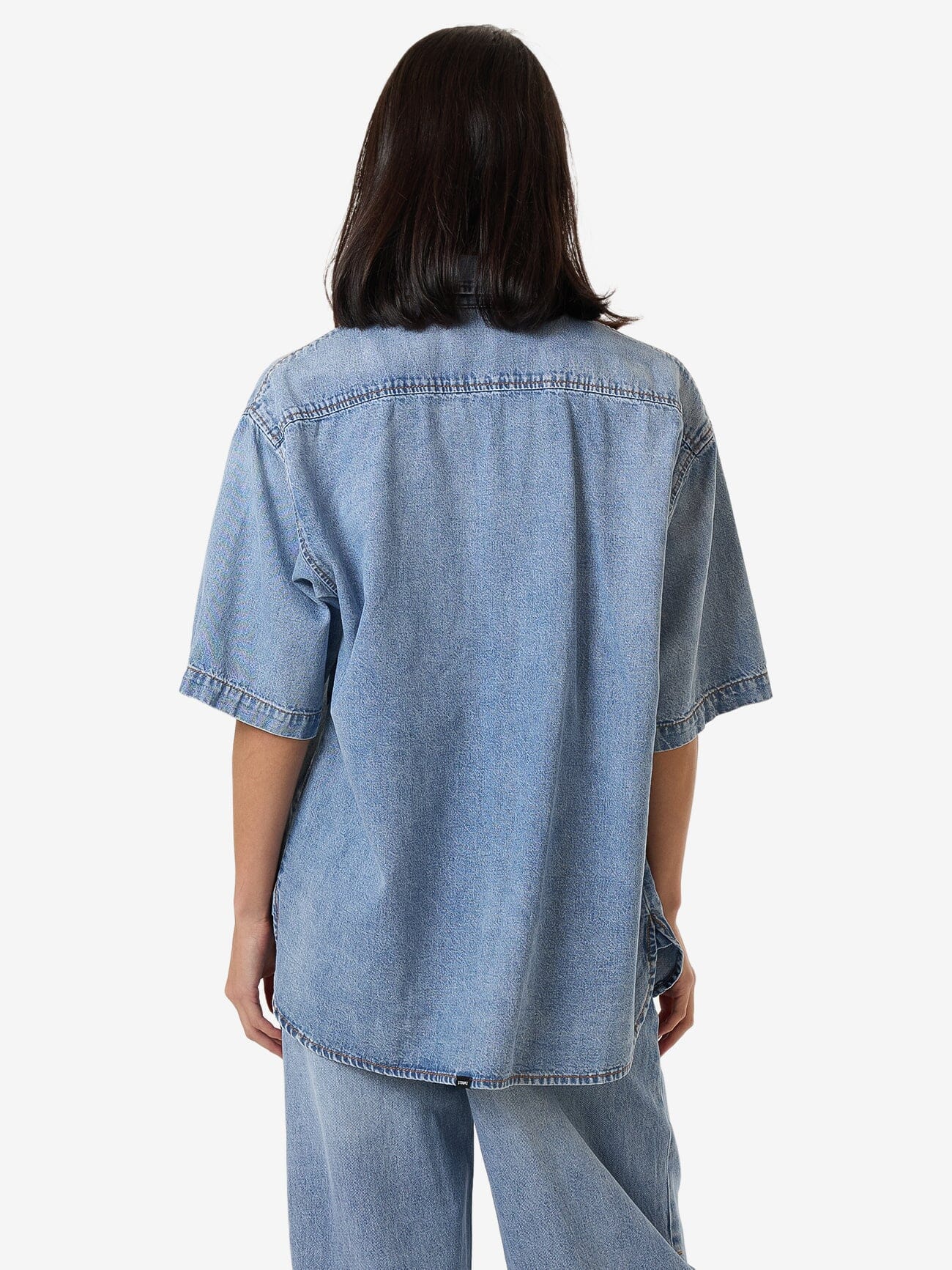 Darian Denim Shirt - Tempest Blue 4