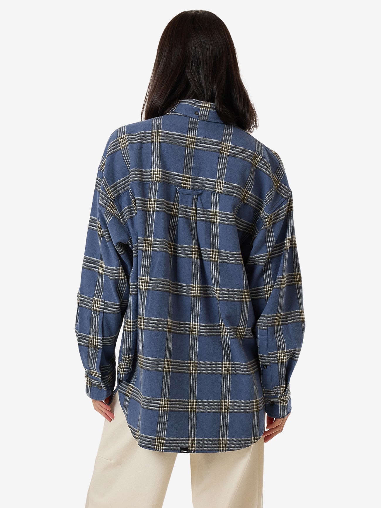 Heavy Times Flannel Shirt - Light Petrol 4