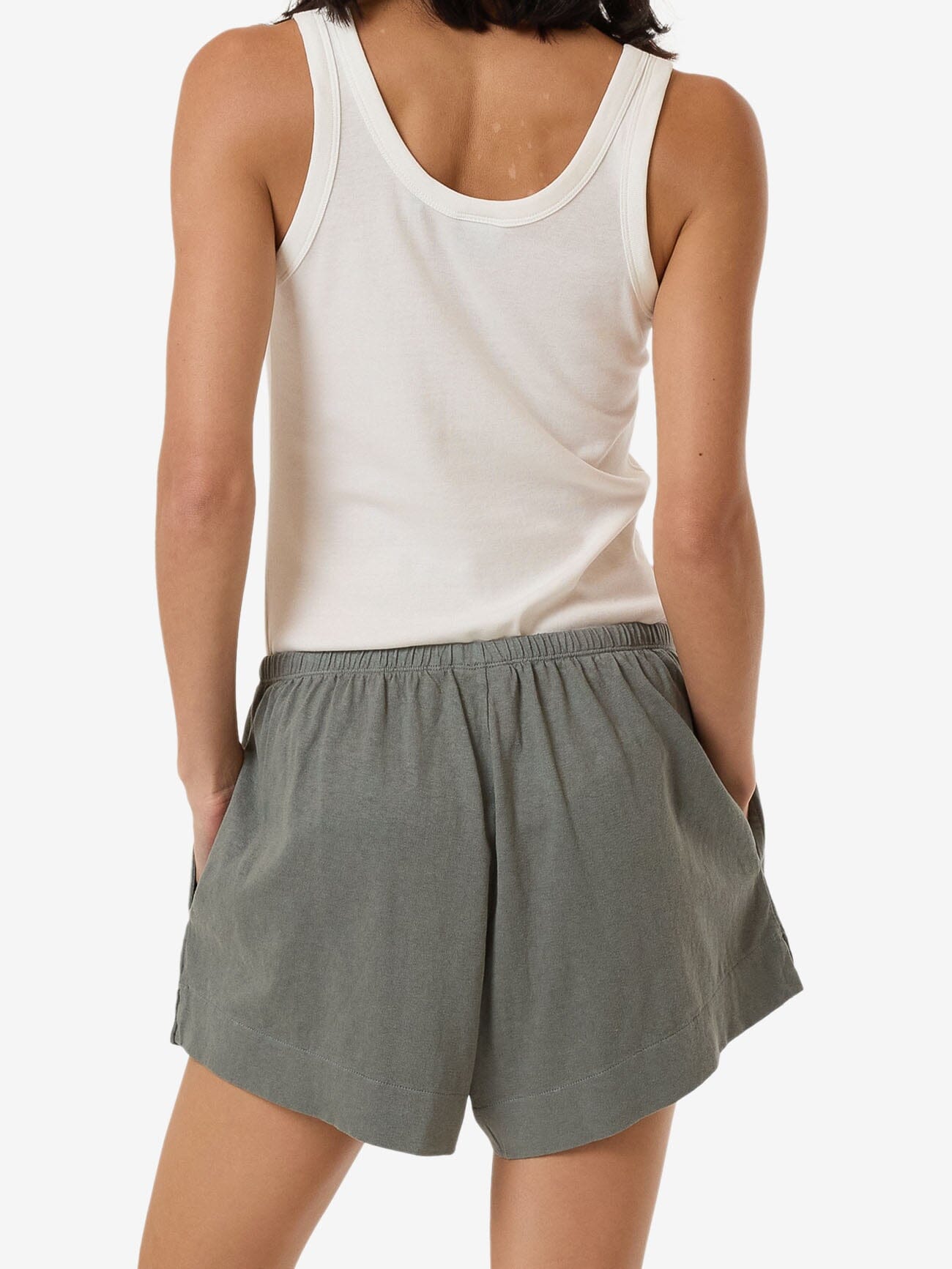 Hemp Relax Short - Green Smoke 4