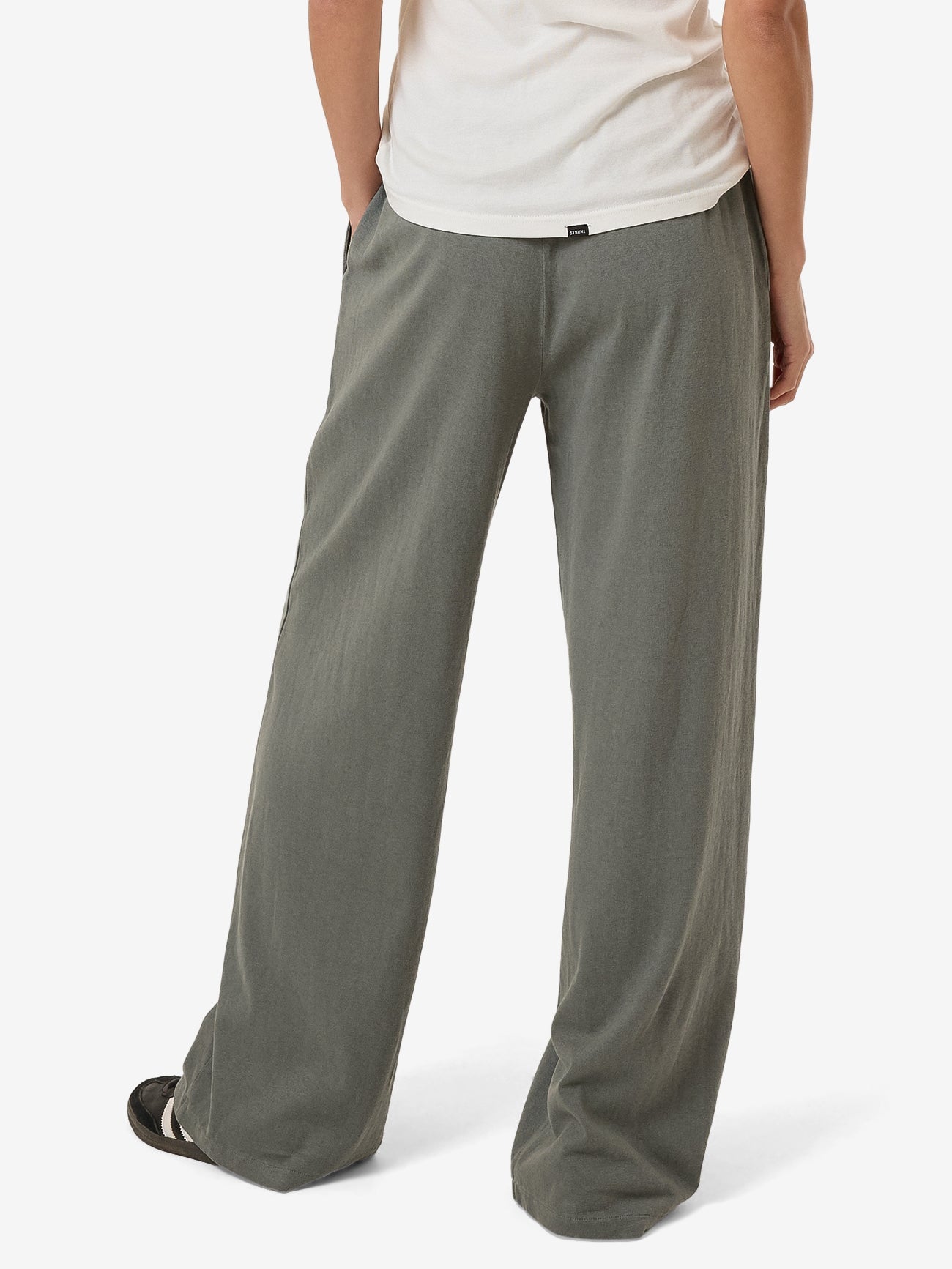 Hemp Relax Pant - Green Smoke 4